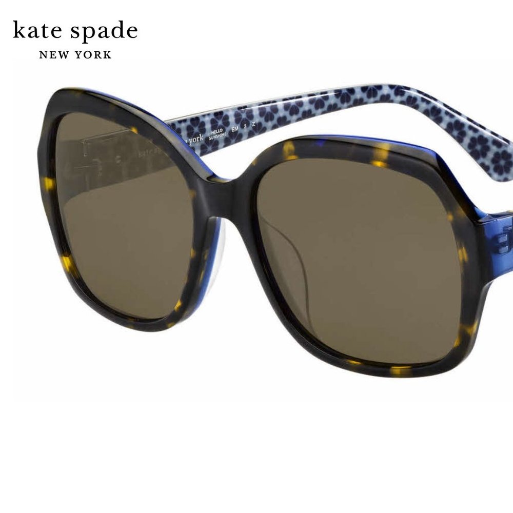 NWT Kate Spade Amberlynn Sunglasses/ Tortoise Havana Pattern
